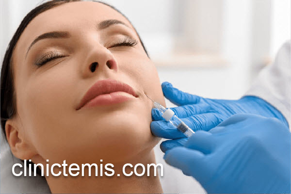 از بین بردن خط خنده با تزریق ژل | کلینیک تمیس