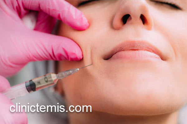 رفع خط خنده با تزریق ژل | کلینیک تمیس