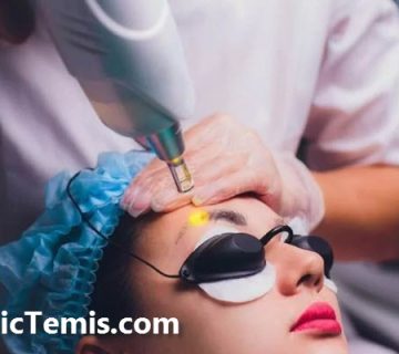 پاک کردن تاتو ابرو با لیزر کیوسوئیچ