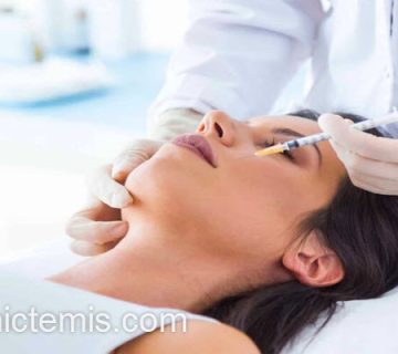تزریق بهترین ژل برای رفع خط خنده | کلینیک تمیس